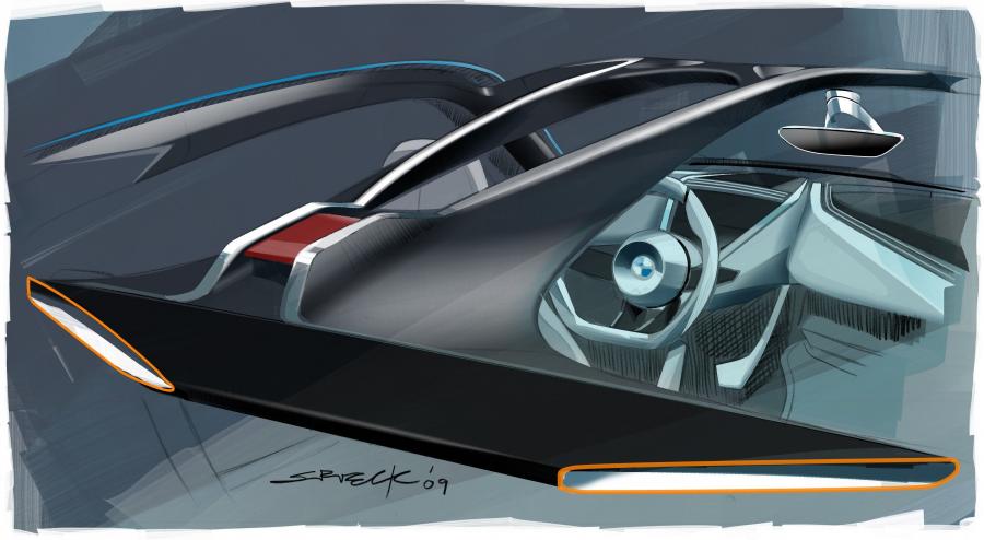  BMW Vision EfficientDynamics Concept 2009 года  (фото 190 из 206)